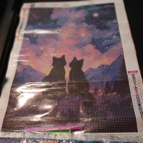 Other - Colorful Cat Diamond Painting Kit